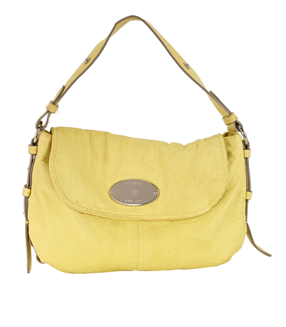Hayden, &pound;195, Handbags, Yellow, Leather, Front view